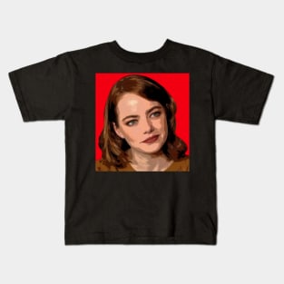 emma stone Kids T-Shirt